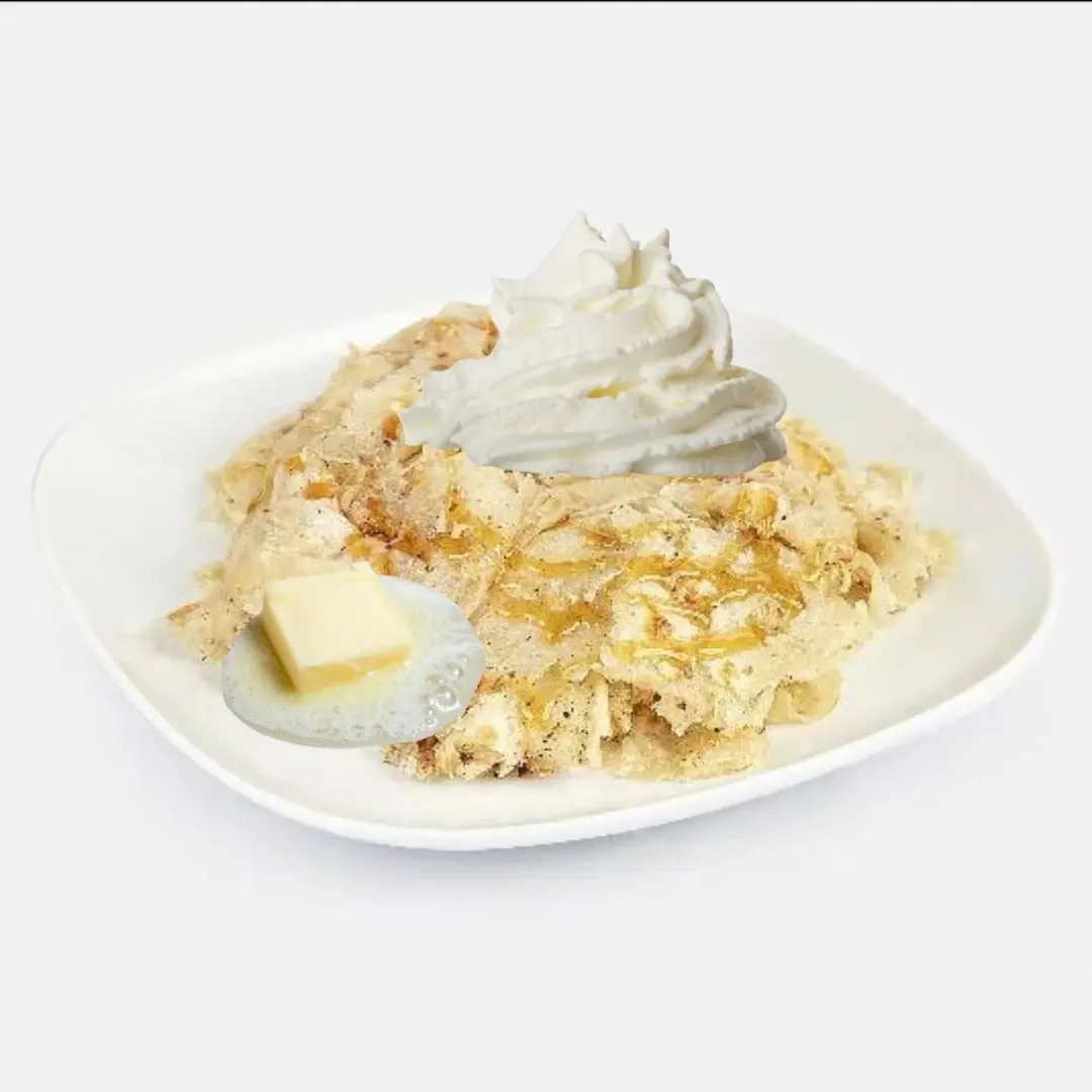 Rutab, Cream, Honey & Ghee